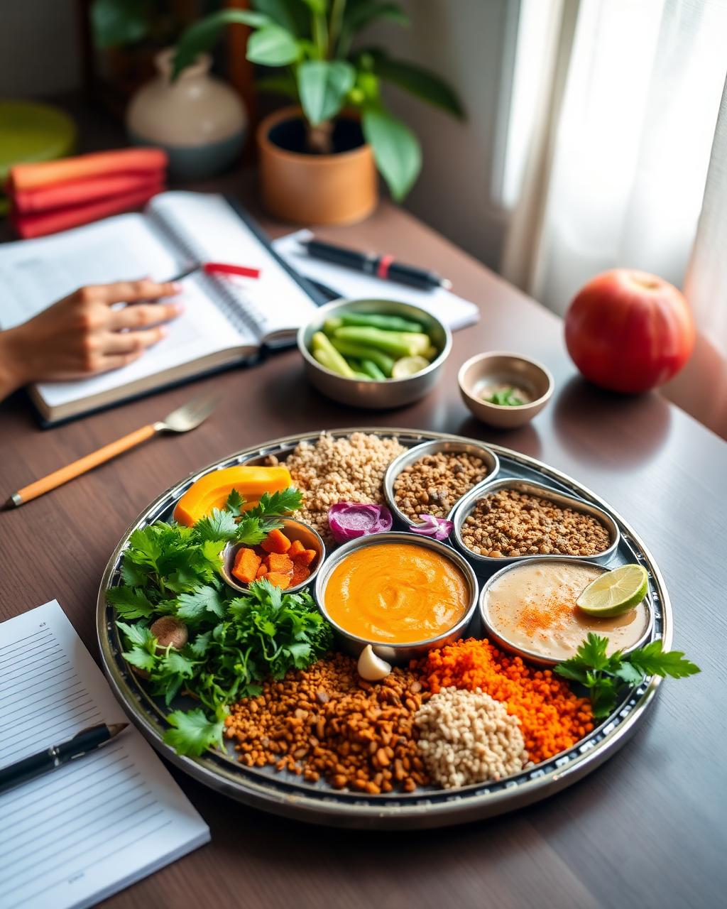 Ayurvedic herbs and ingredients for dosha-based nutrition